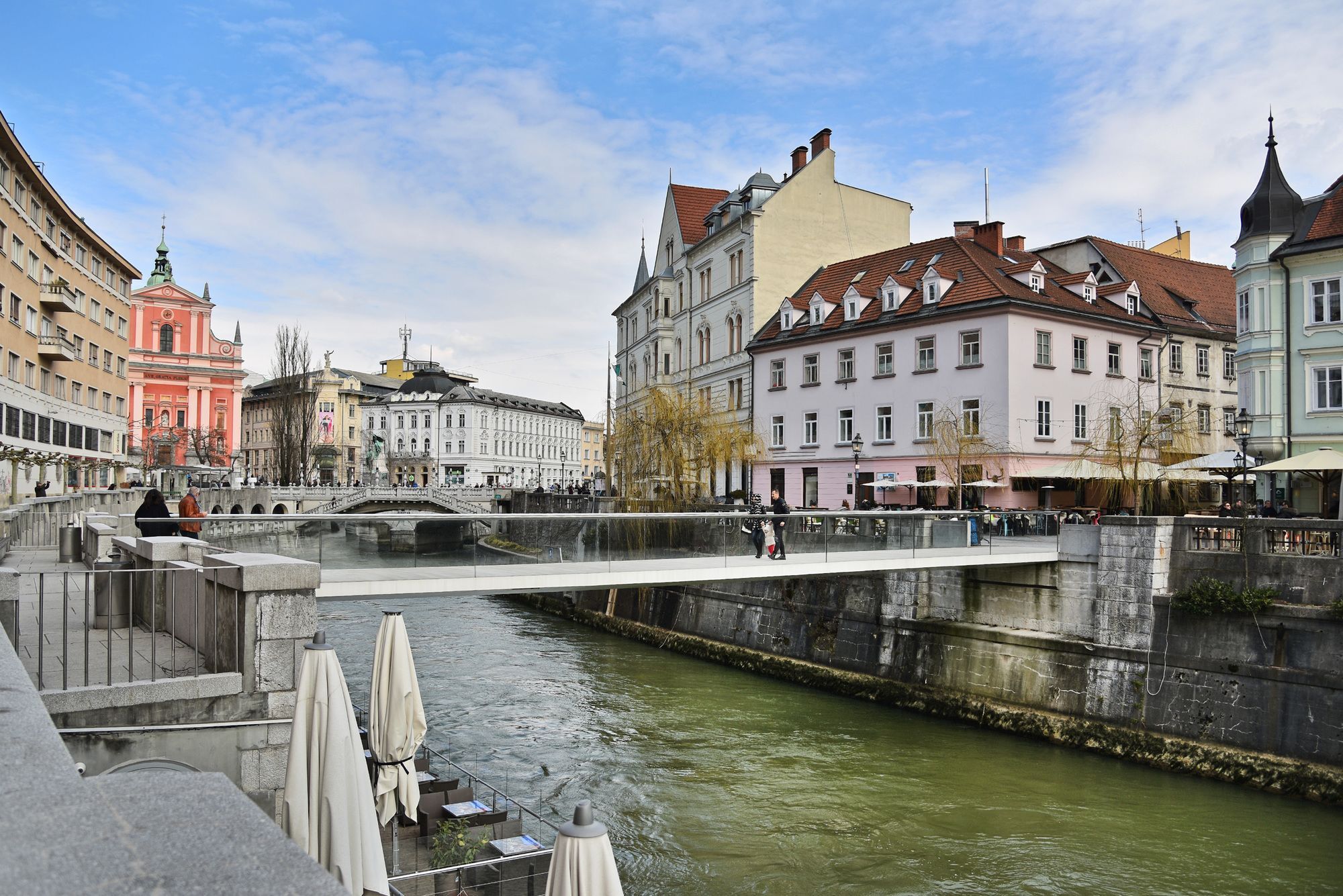 Tromostovje Apartments Ljubljana Bagian luar foto